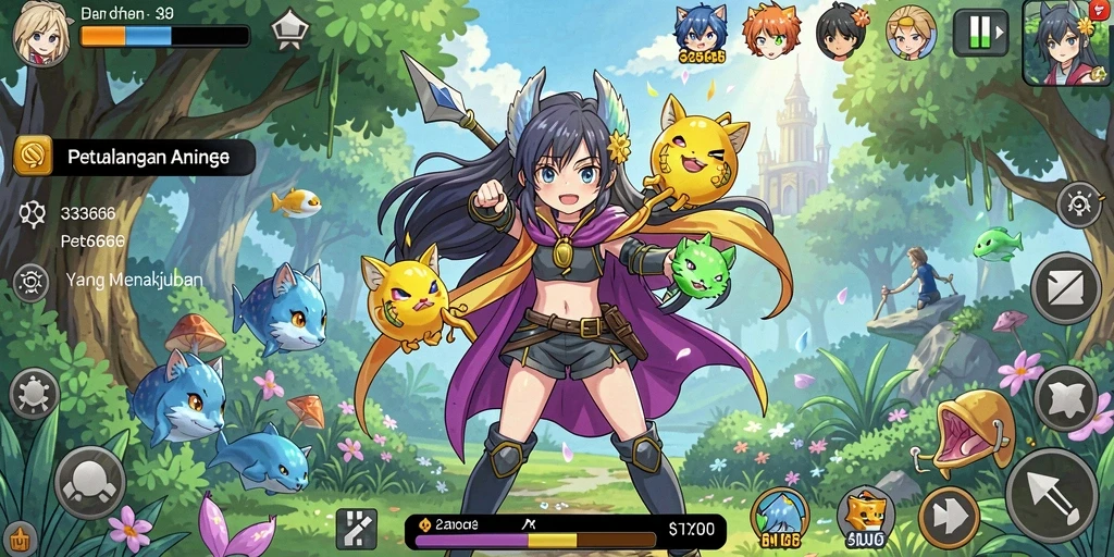 Tampilan gameplay menarik dari 333666 yang memikat pemain.