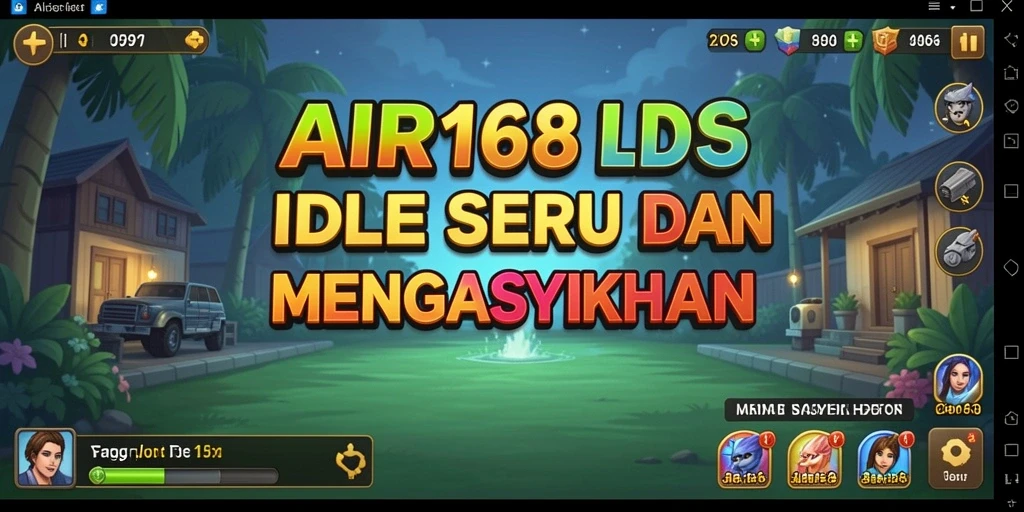 Tampilan gameplay AIR168 yang menarik dan penuh warna.