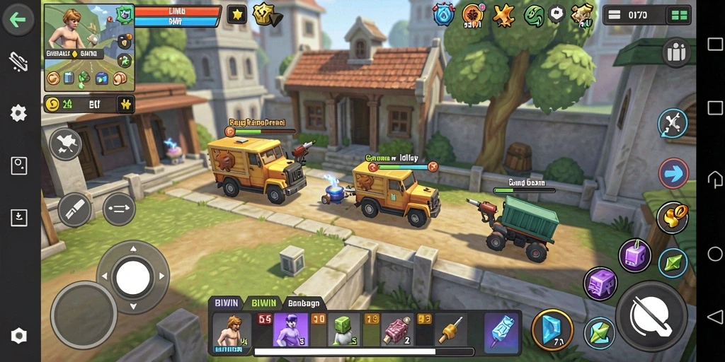 Tampilan gameplay <strong>BIWIN</strong> yang memukau dan intuitif.