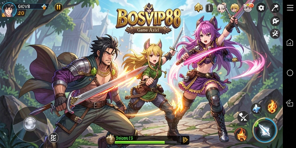 Tampilan menarik dari gameplay <strong>BOSVIP88</strong> yang penuh aksi dan petualangan.