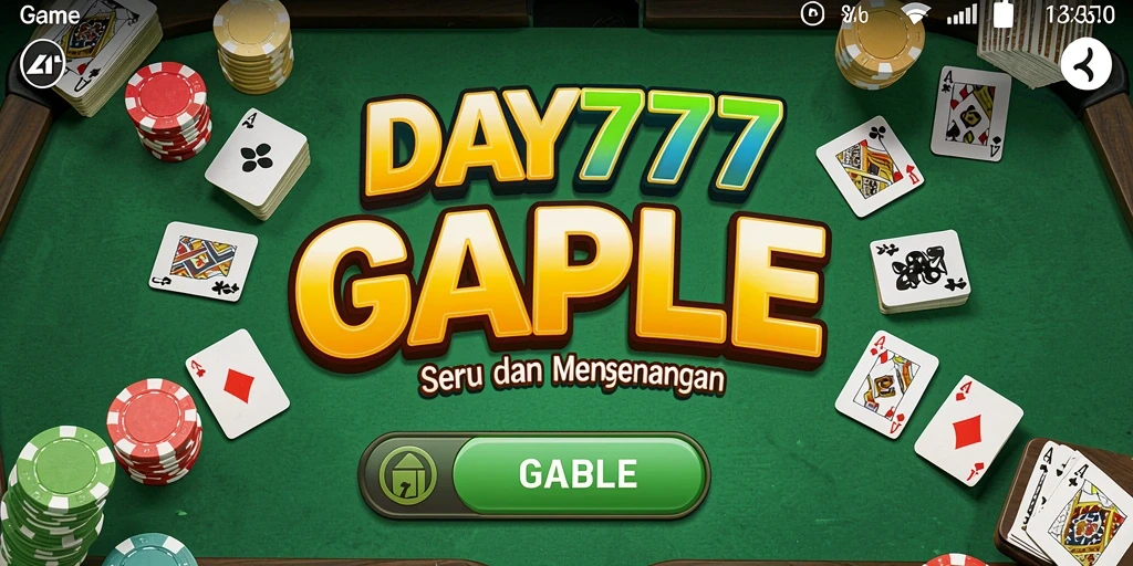 Tampilan gameplay Gaple yang seru dan interaktif.