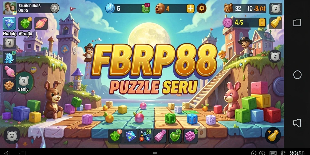 Tampilan permainan FBRP88 dengan grafik Puzzle yang menarik.