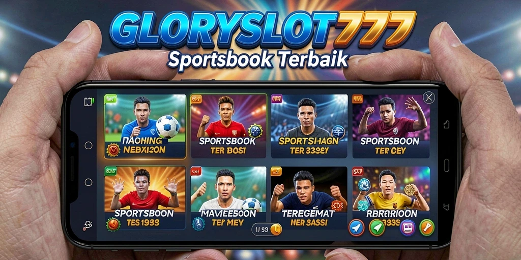 Screenshot GLORYSLOT777 menampilkan pengalaman taruhan olahraga yang mengasyikkan.