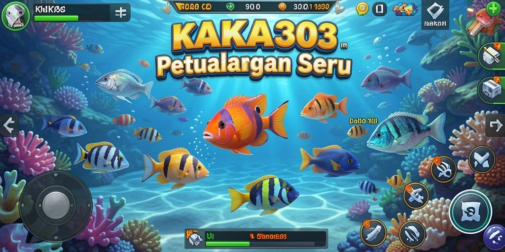 Gameplay seru KAKA303 dalam menembak ikan.