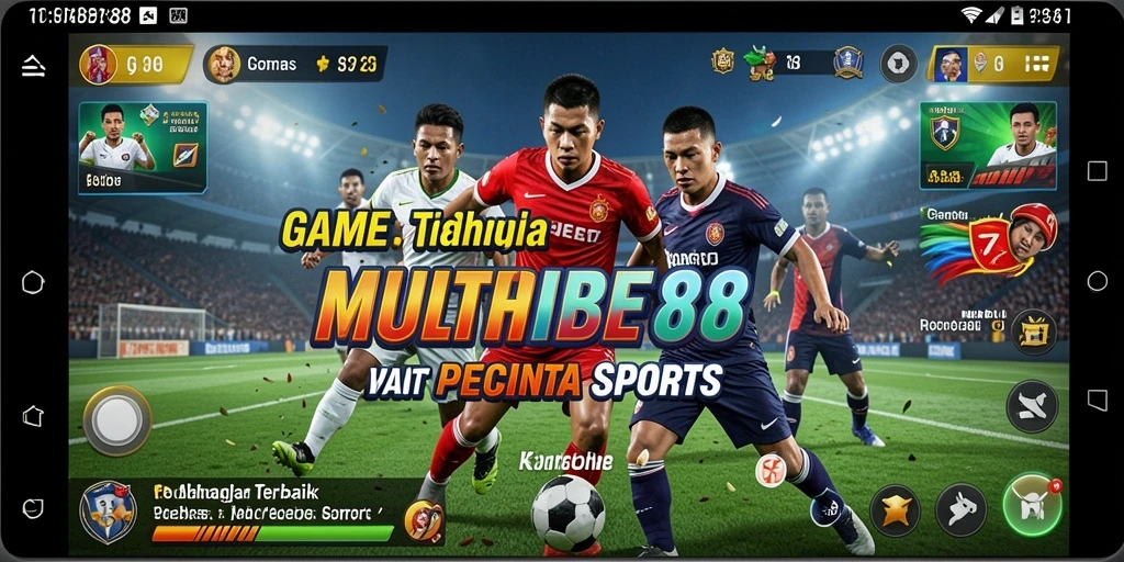 Screenshot utama MULTIBET88 menunjukkan keseruan gameplay Sports.