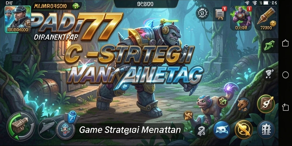 Tangkapan layar PADI777 menampilkan pertempuran strategis yang mendebarkan.