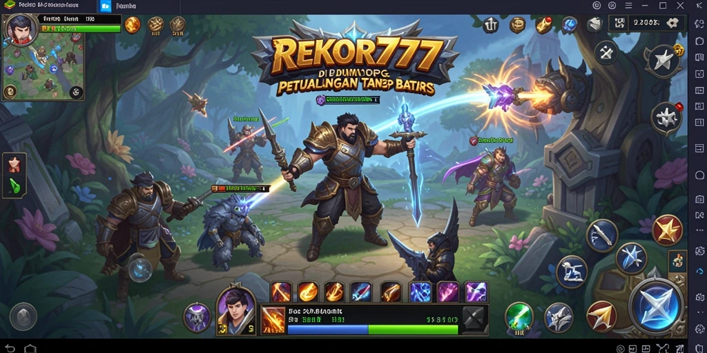 Gameplay seru dan grafis memukau di REKOR777