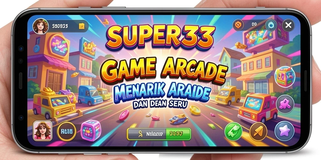 Tampilan gameplay menarik dan menantang di SUPER33.