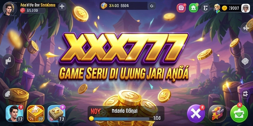 Tampilan gameplay XXX777 yang menarik dengan elemen Idle yang seru.